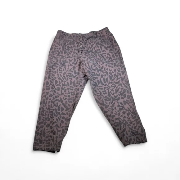 Pistola Tammy High Rise Trouser in Jagged Leopard - Picture 1 of 10